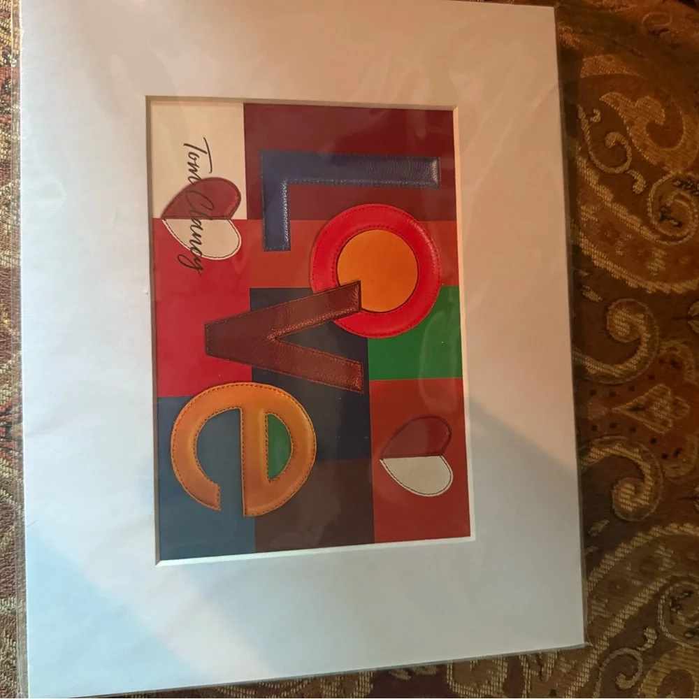 Brighton Tom Clancy Love Print. New still in plastic. Beautiful - Picture 7 of 10